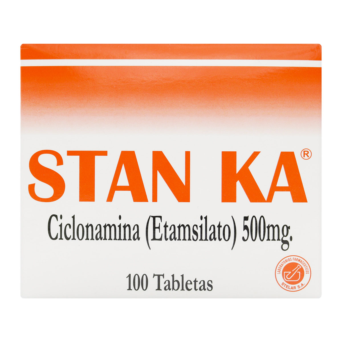 STAN-K 500 MGS 100 TBS