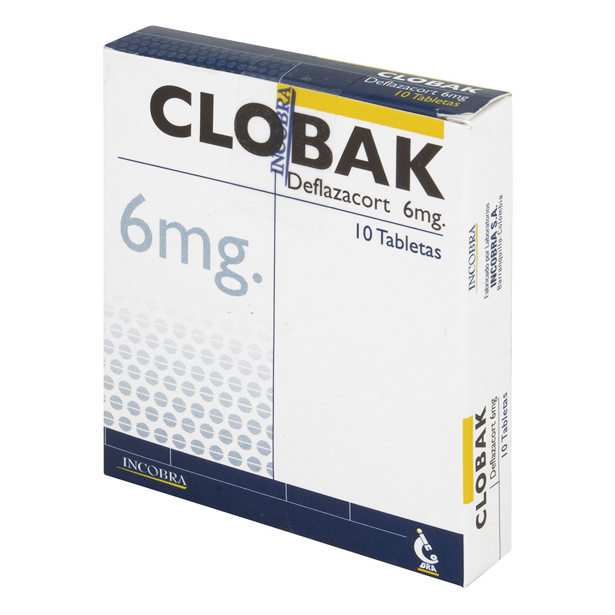 CLOBAK 6 MG 10 TABLETAS