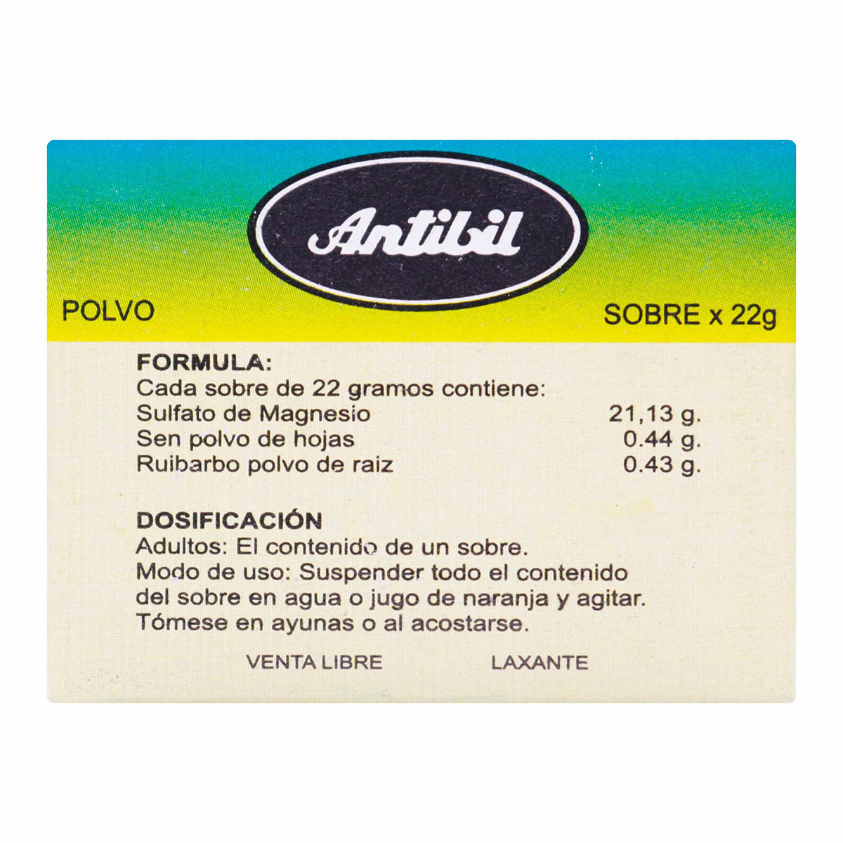 ANTIBIL POLVO