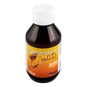 DEXTROMETORFANO JARABE 120 ML LC