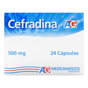 CEFRADINA 500 MG 24 CAPSULAS AG
