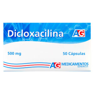 DICLOXACILINA 500 MG 50 CAPSULAS AG