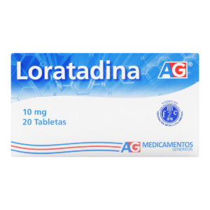 LORATADINA 10 MG 20 TABLETAS AG