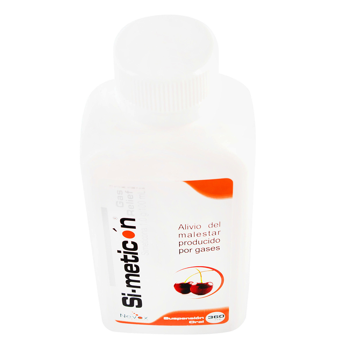 SIMETICON CEREZA GAS RELIEF 360 ML
