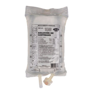 SOLUCION LACTATO RINGER 500ML QUIBI BOLS