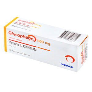 GLUCOPHAGE 500 MG 30 TABLETAS