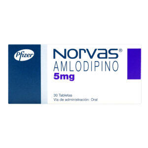 NORVAS 5 MG 30 TBS