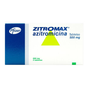 ZITROMAX 500 MG 3 TABLETAS