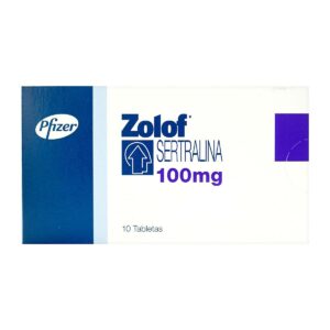 ZOLOF 100 MG 10 TABLETAS