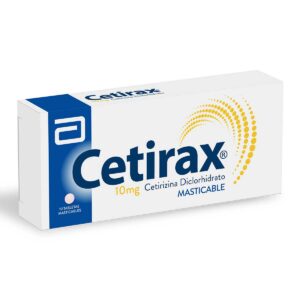 CETIRAX 10 MG 10 TBS