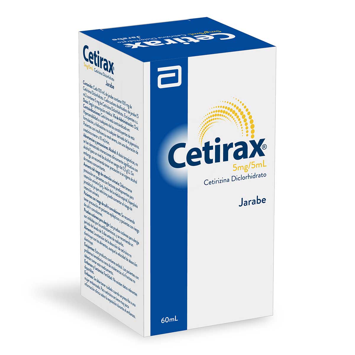 CETIRAX JARABE 60 ML
