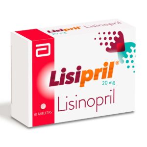 LISIPRIL 20 MG 10 TABLETAS