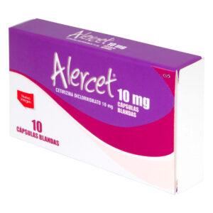 ALERCET 10 MG 10 TABLETAS
