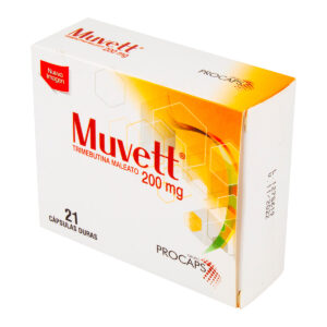 MUVETT 200 MG 21 CAPSULAS