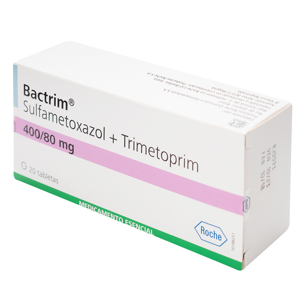 BACTRIM 80+400 MG 20 TABLETAS