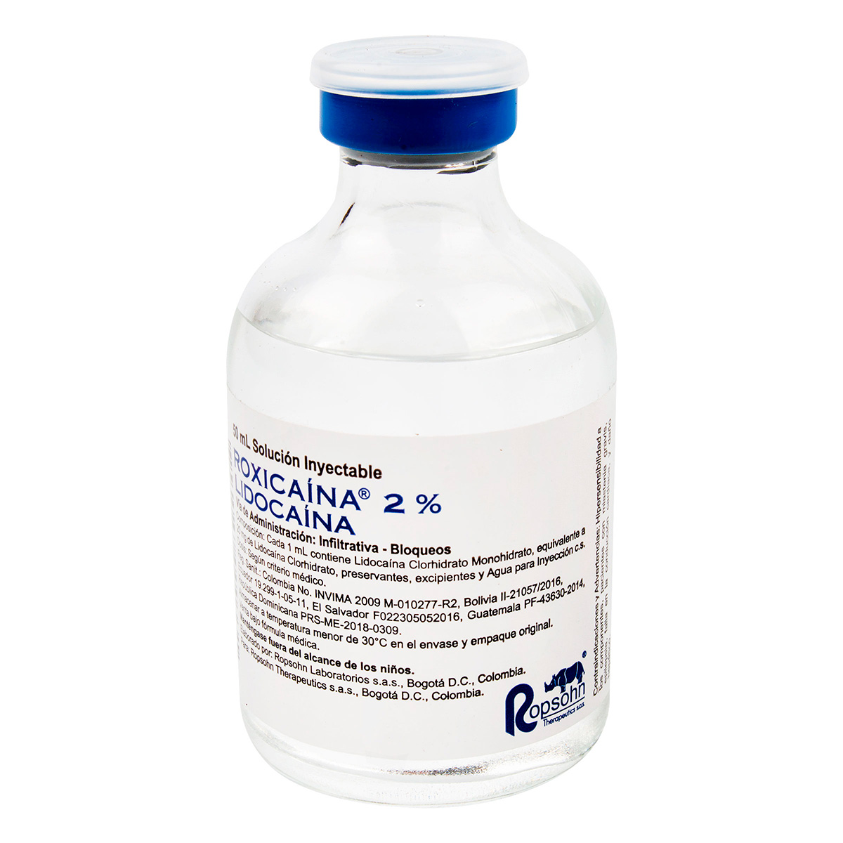ROXICAINA 2% SIMPLE 50 ML