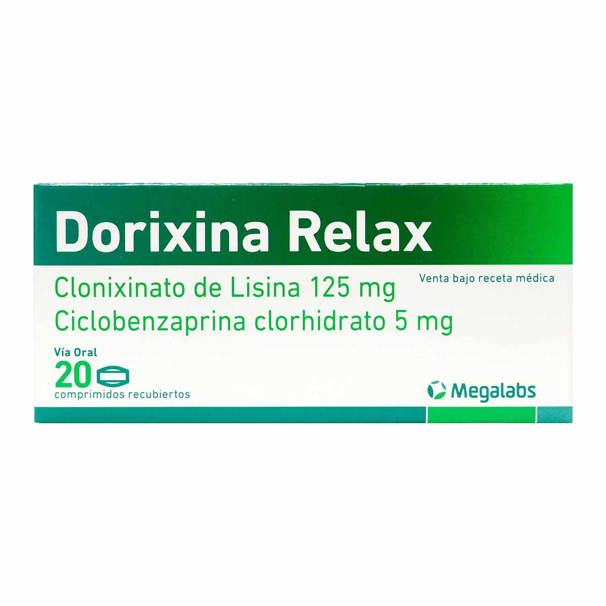 DORIXINA RELAX 20 COMPRIMIDOS