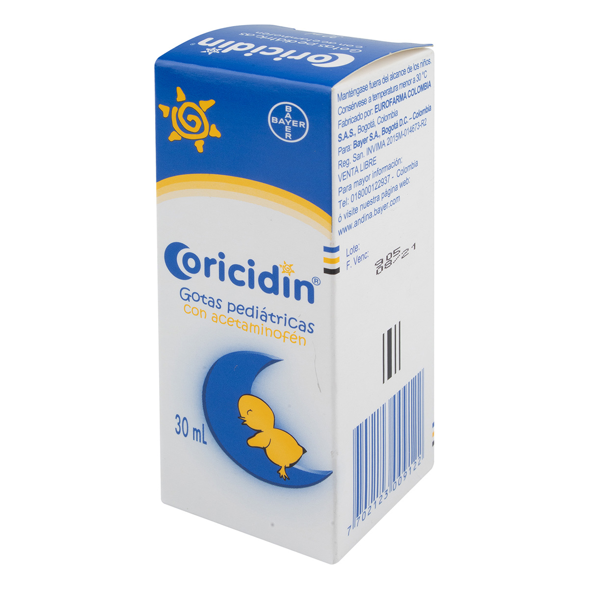 CORICIDIN GOTAS PEDIATRICAS 30 ML