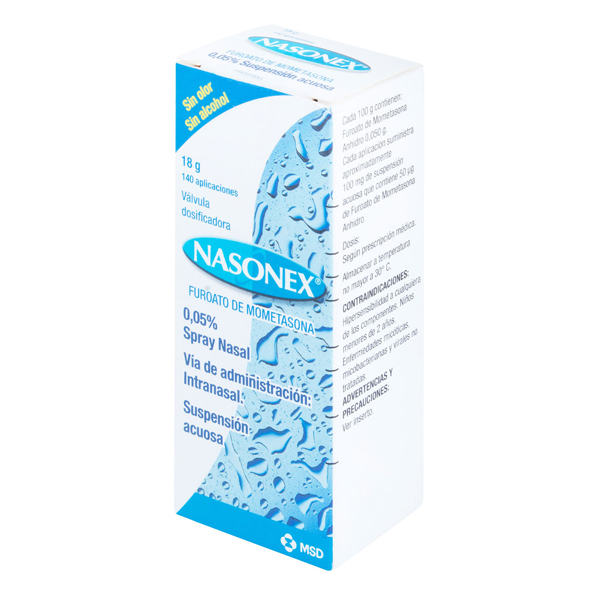 NASONEX SPR.NASAL 18 GR 140 D.