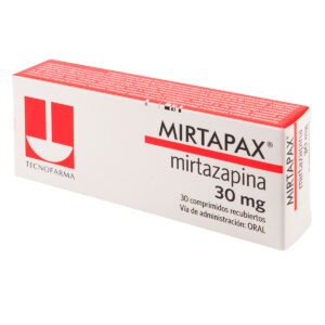 MIRTAPAX 30 MG 30 COMPR.