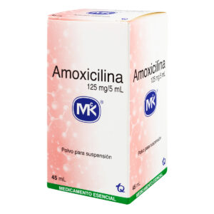 AMOXICILINA 125 MG SUSPENSION 45 ML MK