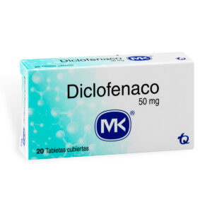 DICLOFENACO 50 MG 20 TABLETAS MK