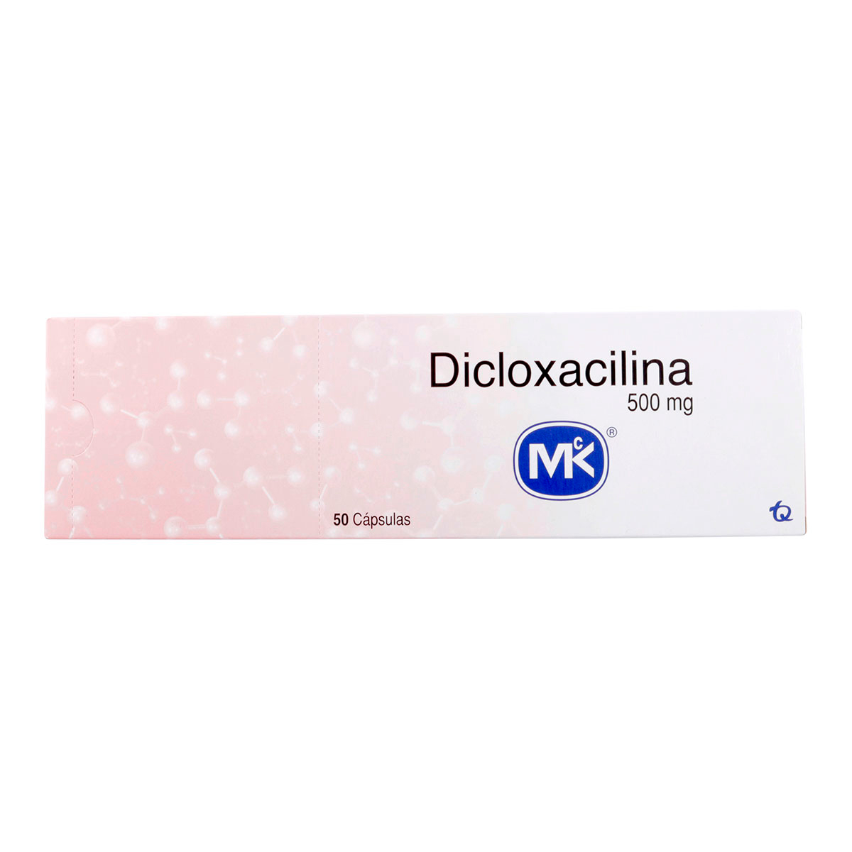DICLOXACILINA 500 MG 50 CAPSULAS MK