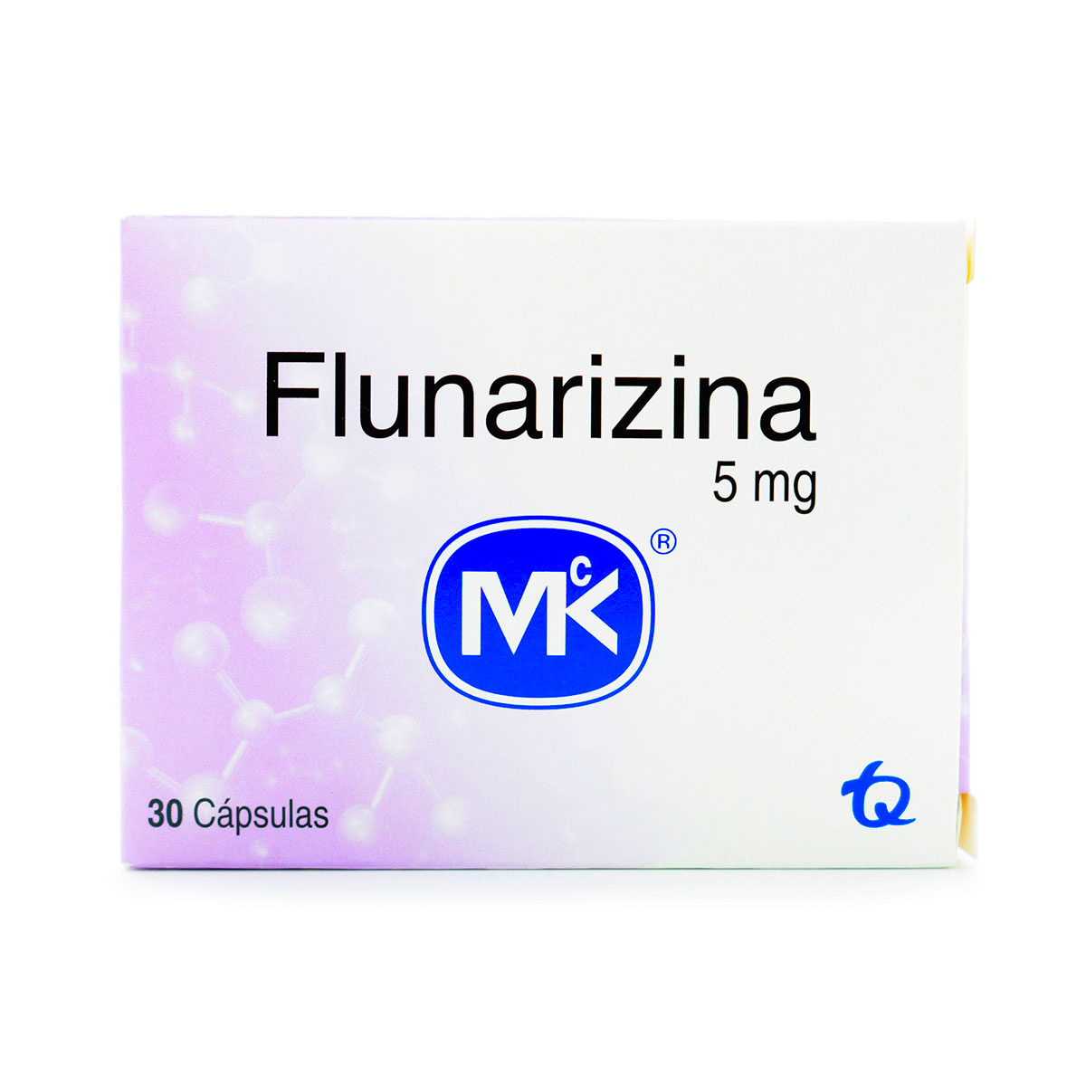 FLUNARIZINA 5 MG 30 CAPSULAS MK