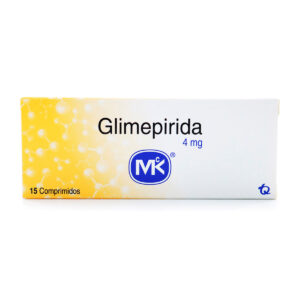 GLIMEPIRIDA 4 MG 15 TABLETAS MK