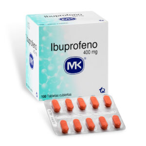 IBUPROFENO 400 MG 100 TABLETAS MK