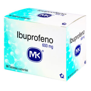 IBUPROFENO 600 MG 50 TABLETAS MK