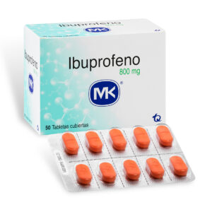 IBUPROFENO 800 MG 50 TABLETAS MK