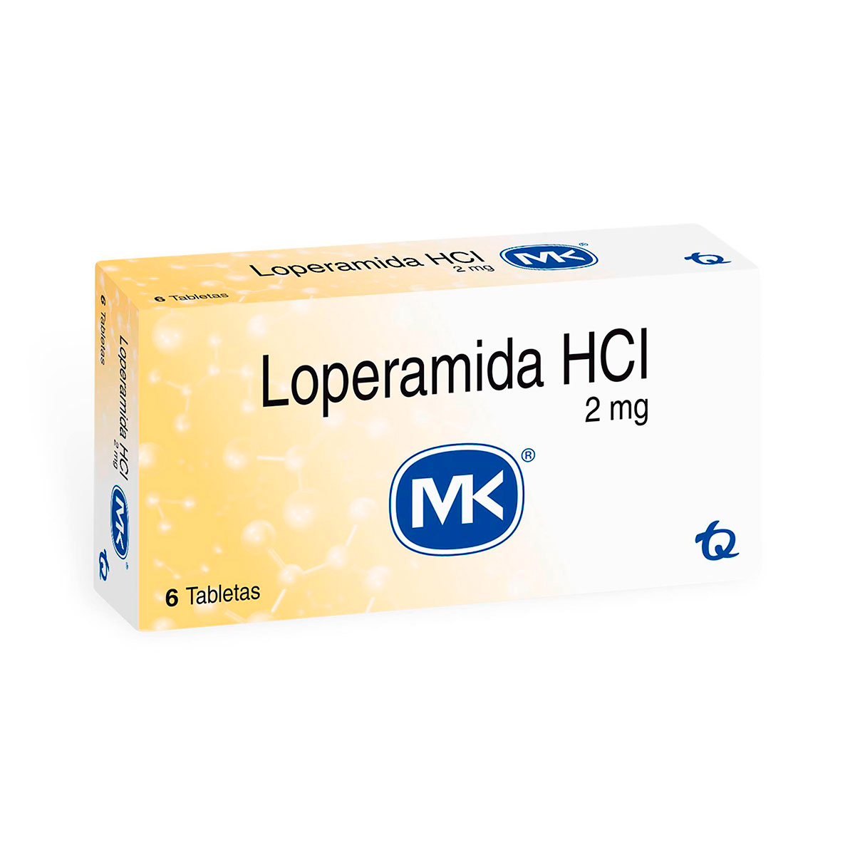 LOPERAMIDA 2 MG 6 TABLETAS MK
