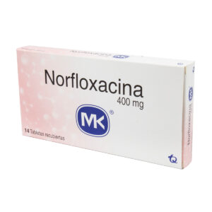 NORFLOXACINA 400 MG 14 TABLETAS MK