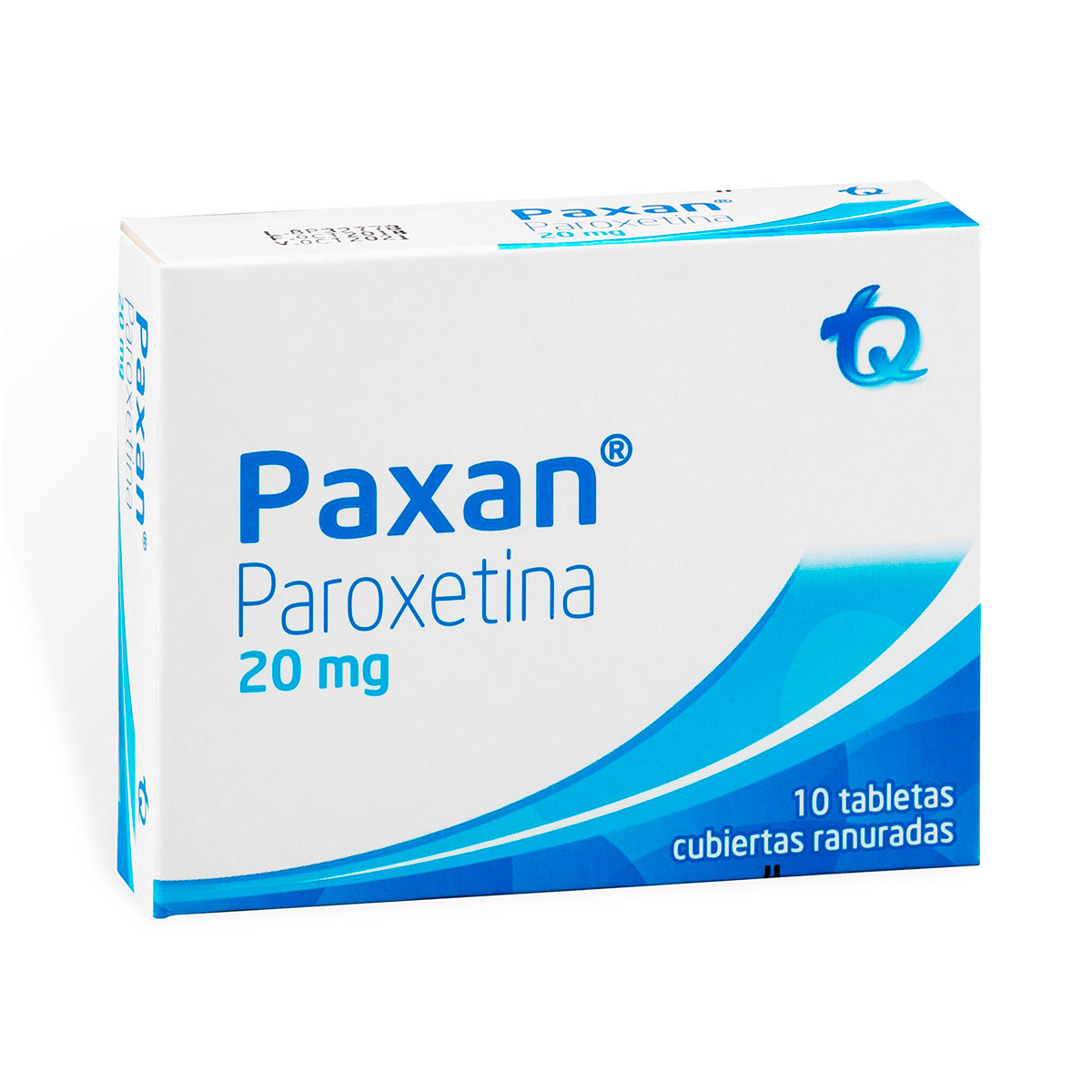 PAXAN 20 MG 10 TABLETAS