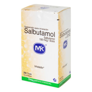 SALBUTAMOL INHALADOR 200 DOSIS MK
