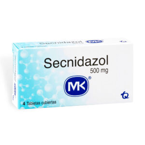 SECNIDAZOL 500 MG 4 TABLETAS MK