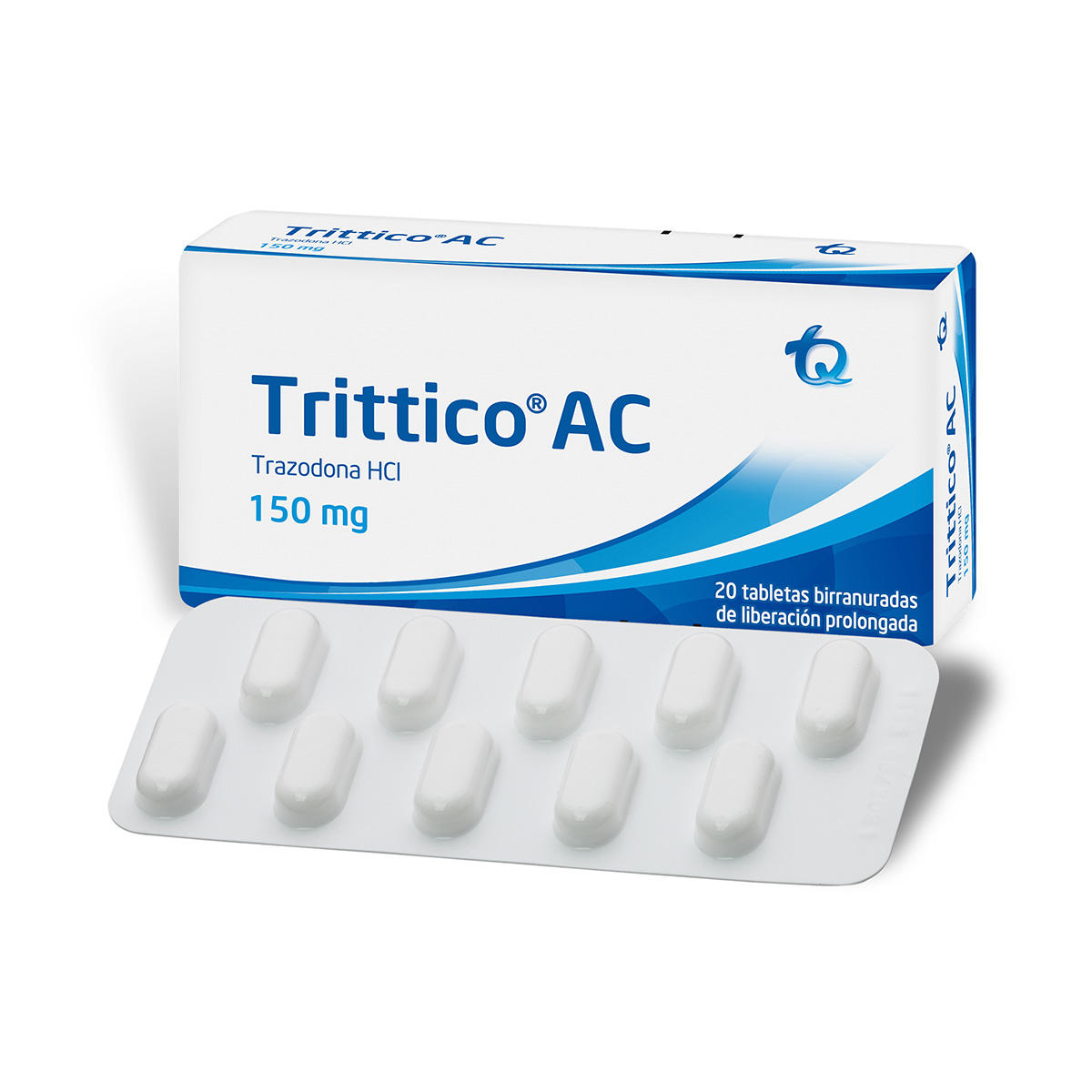 TRITTICO AC 150 MG 20 TBS