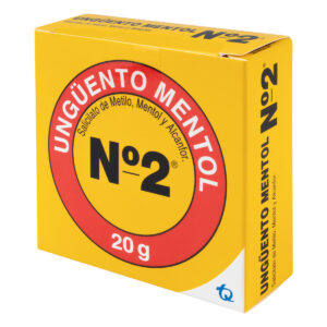 UNGUENTO MENTOL # 2 20 GR