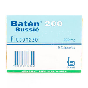 BATEN 200 MG 5 CAP.