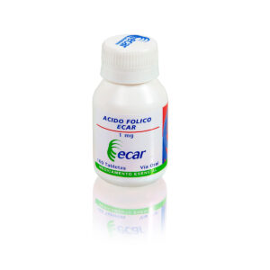 ACIDO FOLICO 1 MG 100 TABLETAS EC