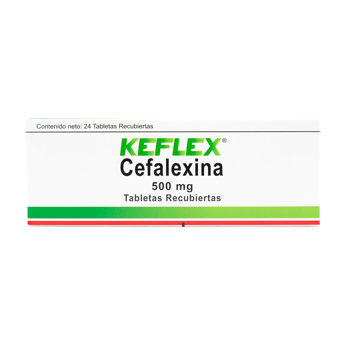 KEFLEX 500 MG 24 CAPSULAS