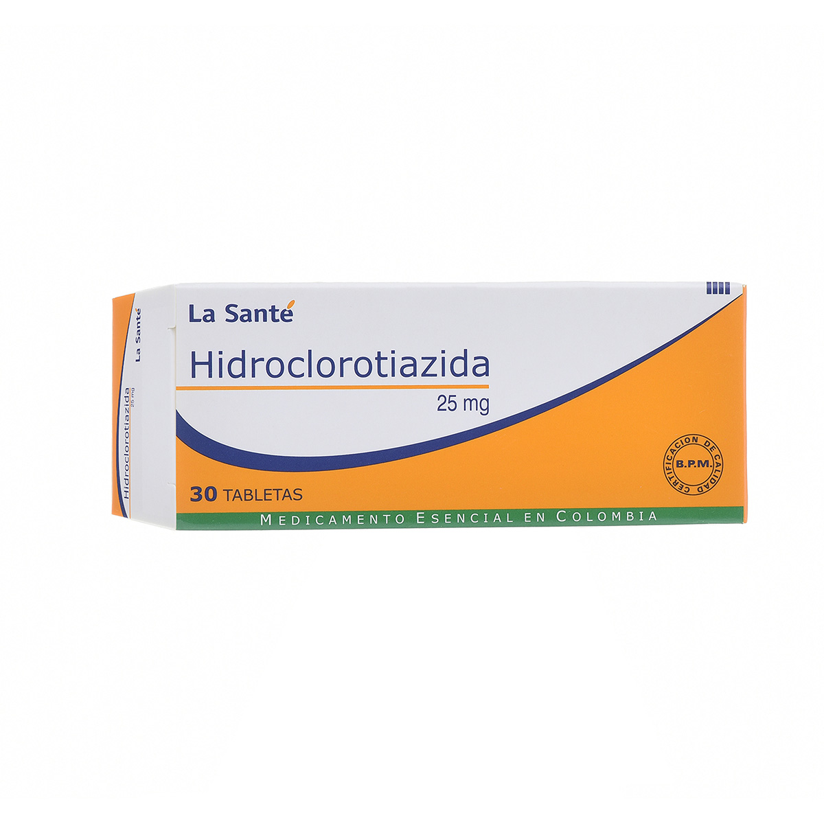 HIDROCLOROTIAZIDA 25 MG 30 TBS LS