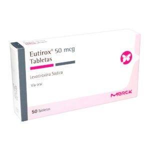 EUTIROX 50 MCG 50 TBS