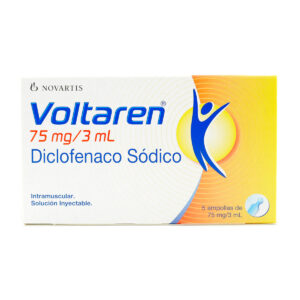 VOLTAREN 75 MG 5 AMPOLLAS