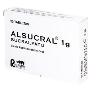 ALSUCRAL 1 GR 20 TABLETAS