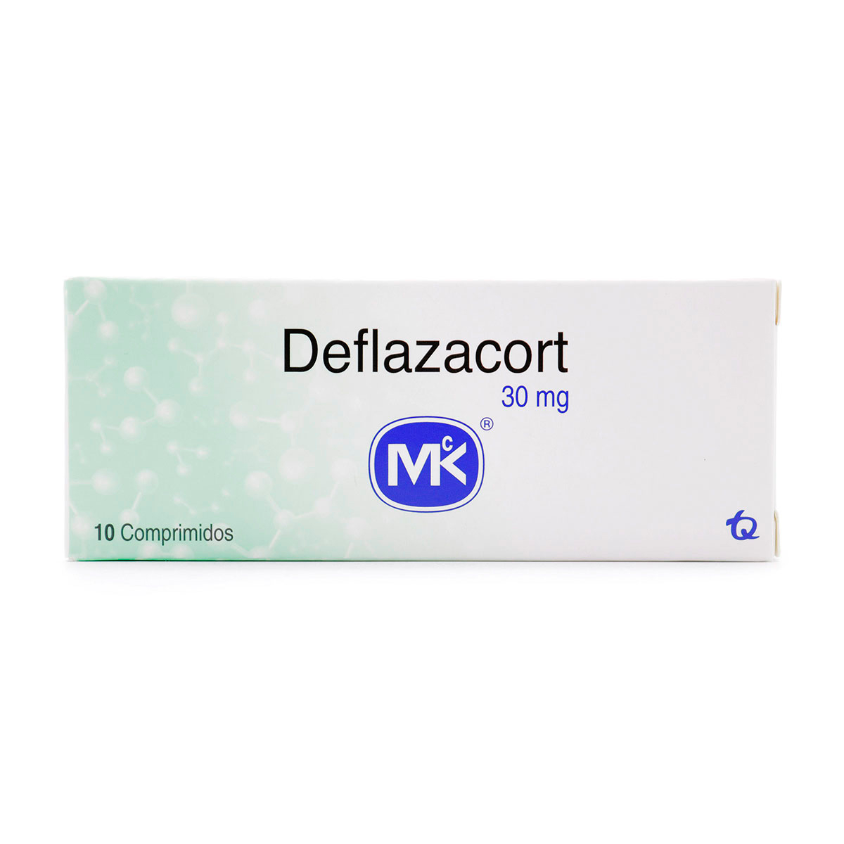 DEFLAZACORT 30 MG 10 TABLETAS MK