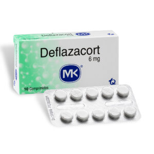 DEFLAZACORT 6 MG 10 TABLETAS MK
