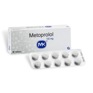 METOPROLOL 100 MG 30 TABLETAS MK