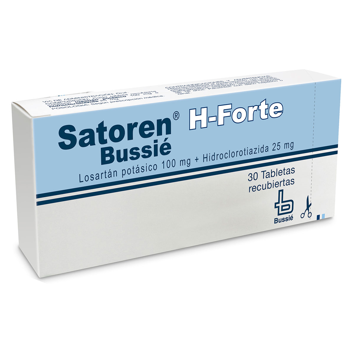 SATOREN H FORTE 100/25 MG 30 TBS